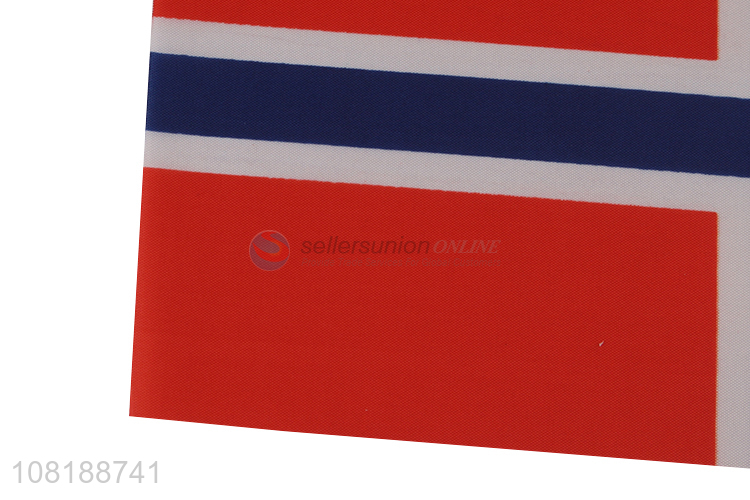 High quality mini stick flag Norway national flag for sports events