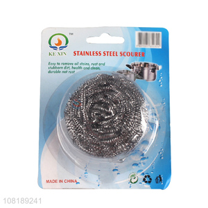 Top Quality Kitchenware Scourer Steel Wire Ball Clean Ball