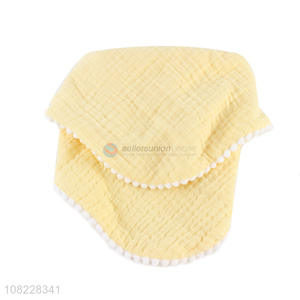 New arrival adjustable 100% cotton saliva towel baby gauze bibs