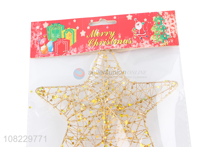 Low price Christmas tree topper star Christmas tree decorations