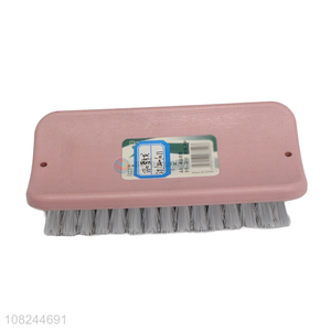 Best selling pink plastic brush household scrubbing brush
