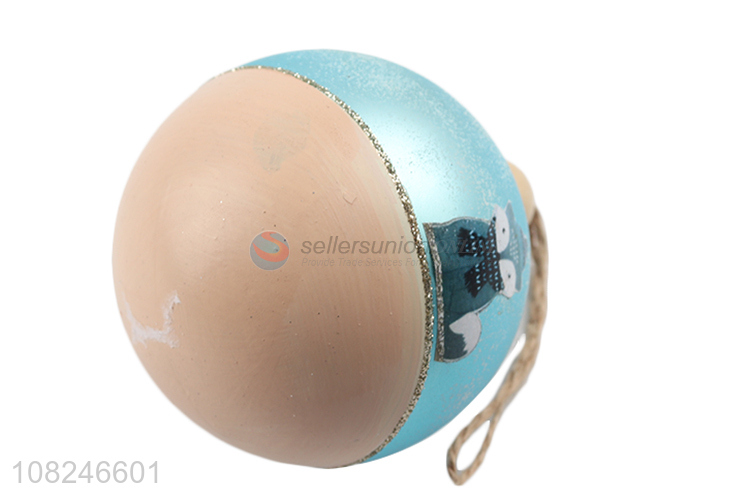 Top quality home decoration hanging ornaments christmas ball