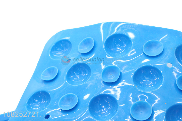 Good quality anti-slip pvc massage bath shower mat with suction cups
