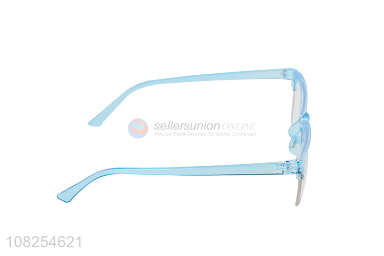 Wholesale Fashion Spectacles Blue Frame Glasses Frame