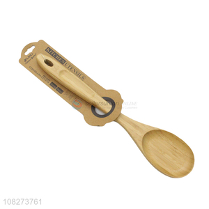 Hot selling natural <em>bamboo</em> cooking spoon non-<em>stick</em> durable kitchen spoon