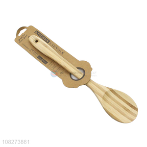 Online wholesale long handle non-<em>stick</em> <em>bamboo</em> cooking spoon for kitchen