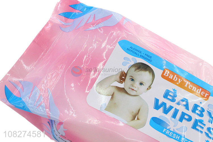 Hot Selling Safe And Non-Irritating Baby Wipes Wet Tissue