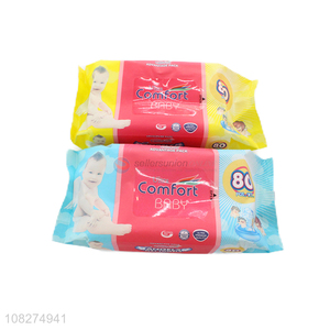 Best Selling Skin-Friendly Baby Wipes Soft Cleansing Wipes