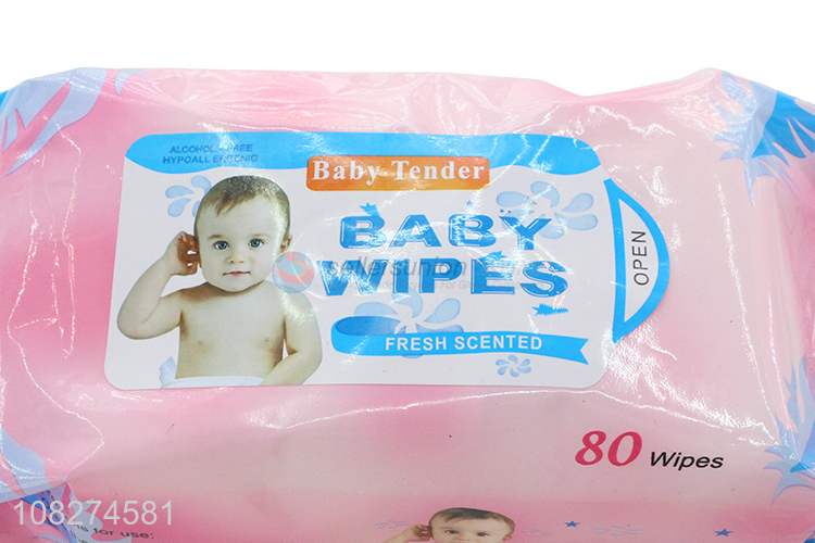 Hot Selling Safe And Non-Irritating Baby Wipes Wet Tissue