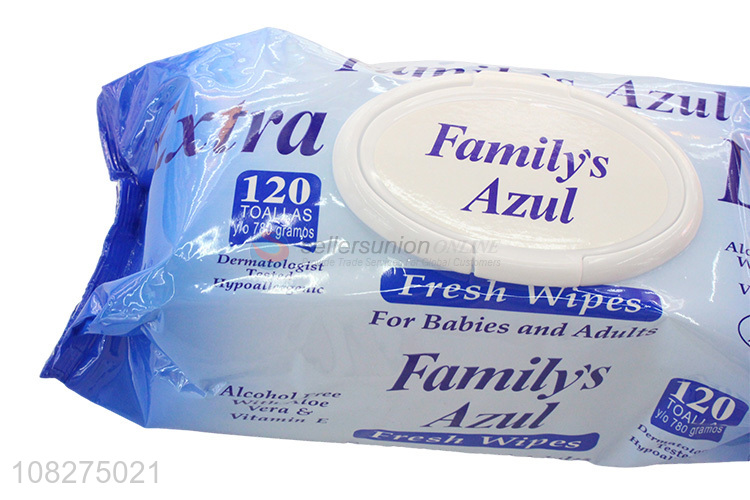 Good Quality Alcohol-Free Baby Hand And Mouth Wipes Wet Wipes