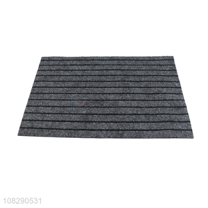 Factory direct sale gray porch foot mat kitchen non-slip mat