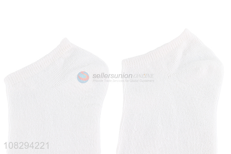 Fashion White Cotton Socks Ankle Socks For Children