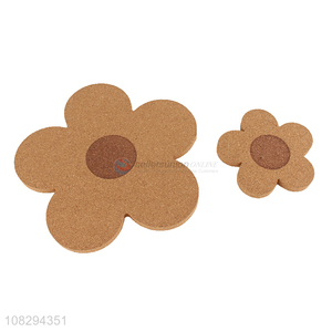 Wholesale price simple flower <em>pot</em> <em>pad</em> coaster for desktop