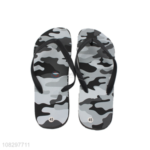 Popular products pvc men summer flips-flops slippers for sale