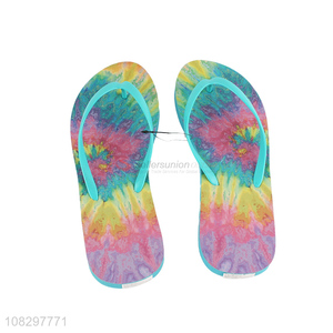 Top products colourful fashion women flip-flops slippers for summer