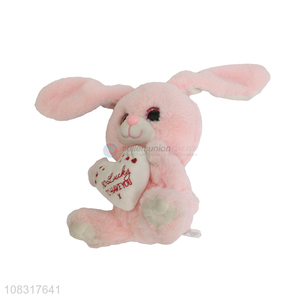 Wholesale soft cute stuffed <em>animals</em> rabbit <em>plush</em> toy