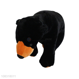 Good price  black bear <em>plush</em> toy soft stuffed <em>animals</em>