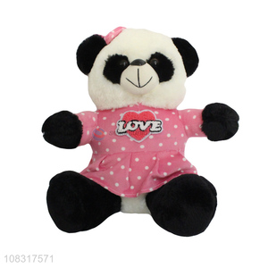 Hot selling panda <em>plush</em> toy stuffed <em>animals</em> for kids