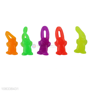 Hot products kids finger toy slingshot animal toy flick rabbit