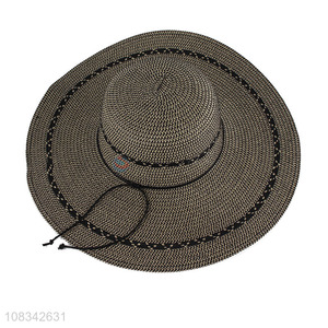 Best Price Breathable Straw Hat Holiday Beach Sun Hat