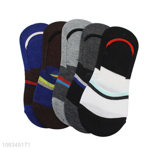 Yiwu direct sale polyester boat socks men leisure socks