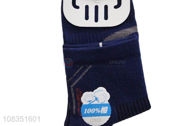 Best selling men's socks winter crew socks stylish cotton socks