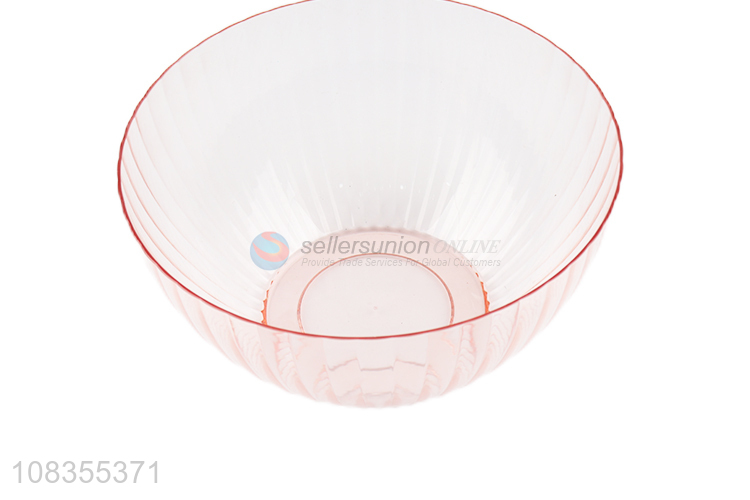 High quality plastic salad bowl mixing serving bowl 750ml 3500ml