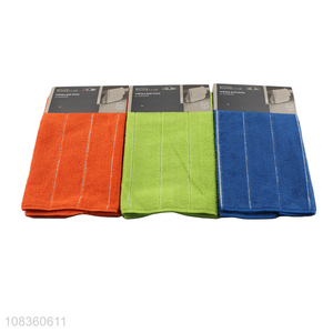 Factory wholesale multicolor soft household face towel hand towel