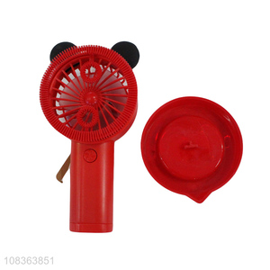 Wholesale 2 in 1 usb rechargeable handheld fan bubble blower maker