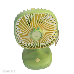 High quality mini usb rechargeable table fan for women girls kids