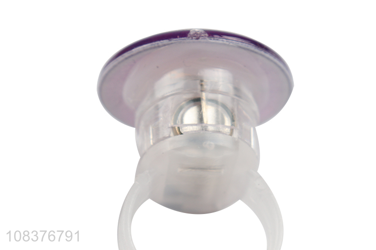 China wholesale plastic flashing finger ring glowing ring