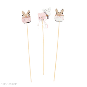 New products creative cartoon topper bamboo topper