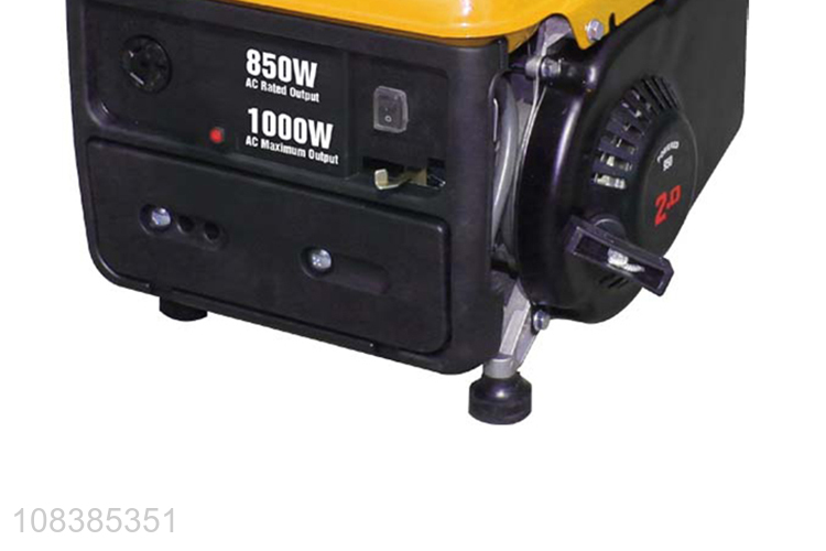 High quality durable worksite gasoline engine generator