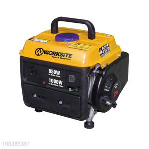 High quality durable worksite gasoline engine generator