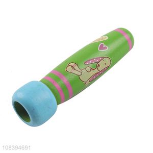 Wholesale price creative printed skipping rope wooden handle