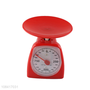 Yiwu wholesale kitchen mechanical scale plastic spring scale