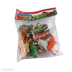 Low price plastic animal model toys kids brain toys