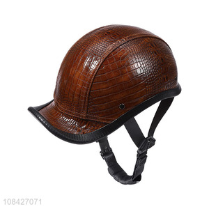 Creative design retro scoop helmet fashion half-helmet