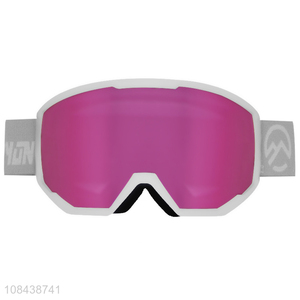 Wholesale anti-fog polarized ski goggles uv protection snow goggles for men women