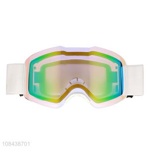Wholesale men women ski goggles fashionable impact-resistant snowboard goggles