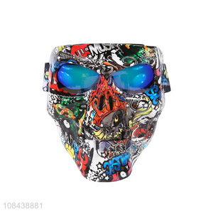 Wholesale full face Halloween motorcycle goggles face shield goggles for adults