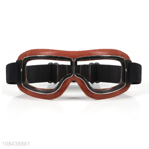 Wholesale outdoor dirt resistant windproof motorcycle goggles motorbike glasses