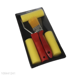 Low price 5pcs roller brush paint tool brushes wholesale
