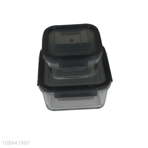 Popular products glass storage box preservation box for food