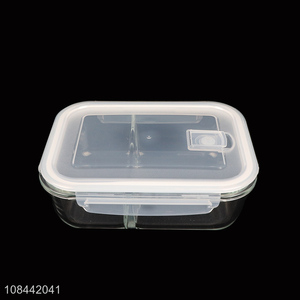 Top selling glass food sealed box preservation box wholesale
