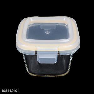 Latest products glass food storage sealed box preservation box