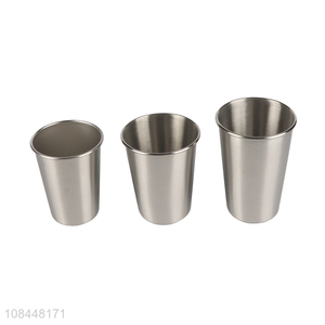 Wholesale price creative swizzle cup stainless steel cup