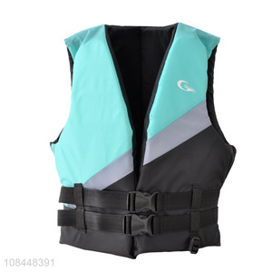 Wholesale high buoyancy men life jacket life vest for rafting sailing & boating