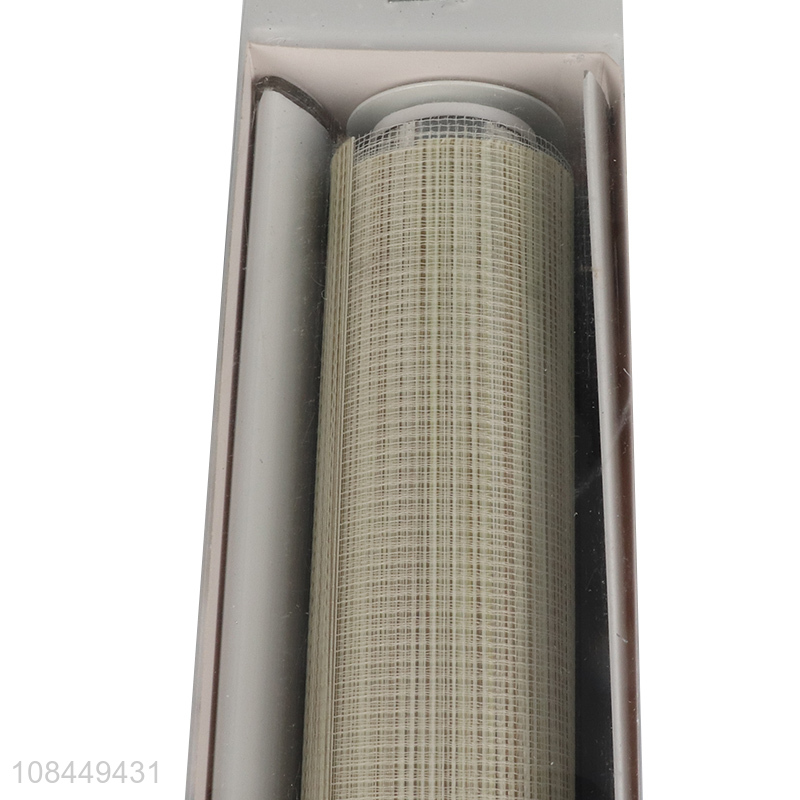 Hot selling imitated linen rolling curtain soft gauze curtain window shades