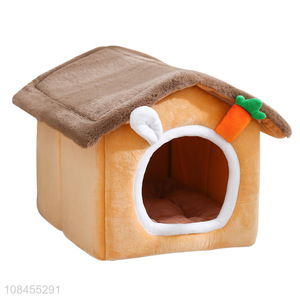 Hot selling cute bunny ear <em>pet</em> nest cat <em>bed</em>